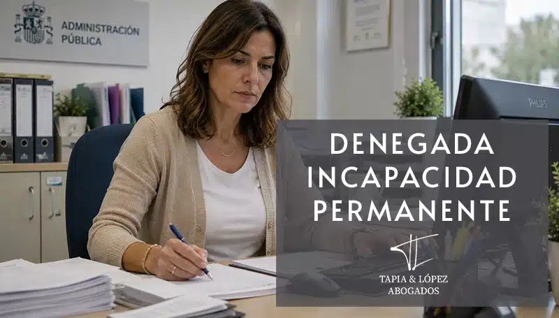 Bufete 5 Denegada la incapacidad permanente a una administrativa con un 48% de discapacidad