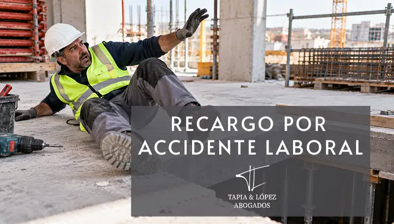 Bufete 5 Confirmado un recargo del 30 % a una constructora por un accidente laboral causado por un hueco sin proteger